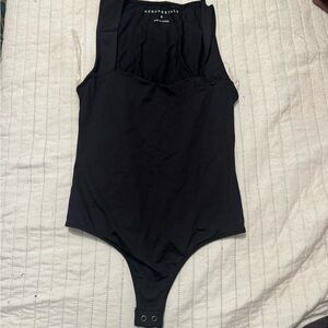 Aeropostale Black Sleeveless Bodysuit